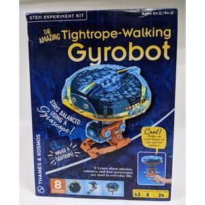 NEW in BOX - Thames & Kosmos Tightrope Walking Gyrobot STEM Educational Set